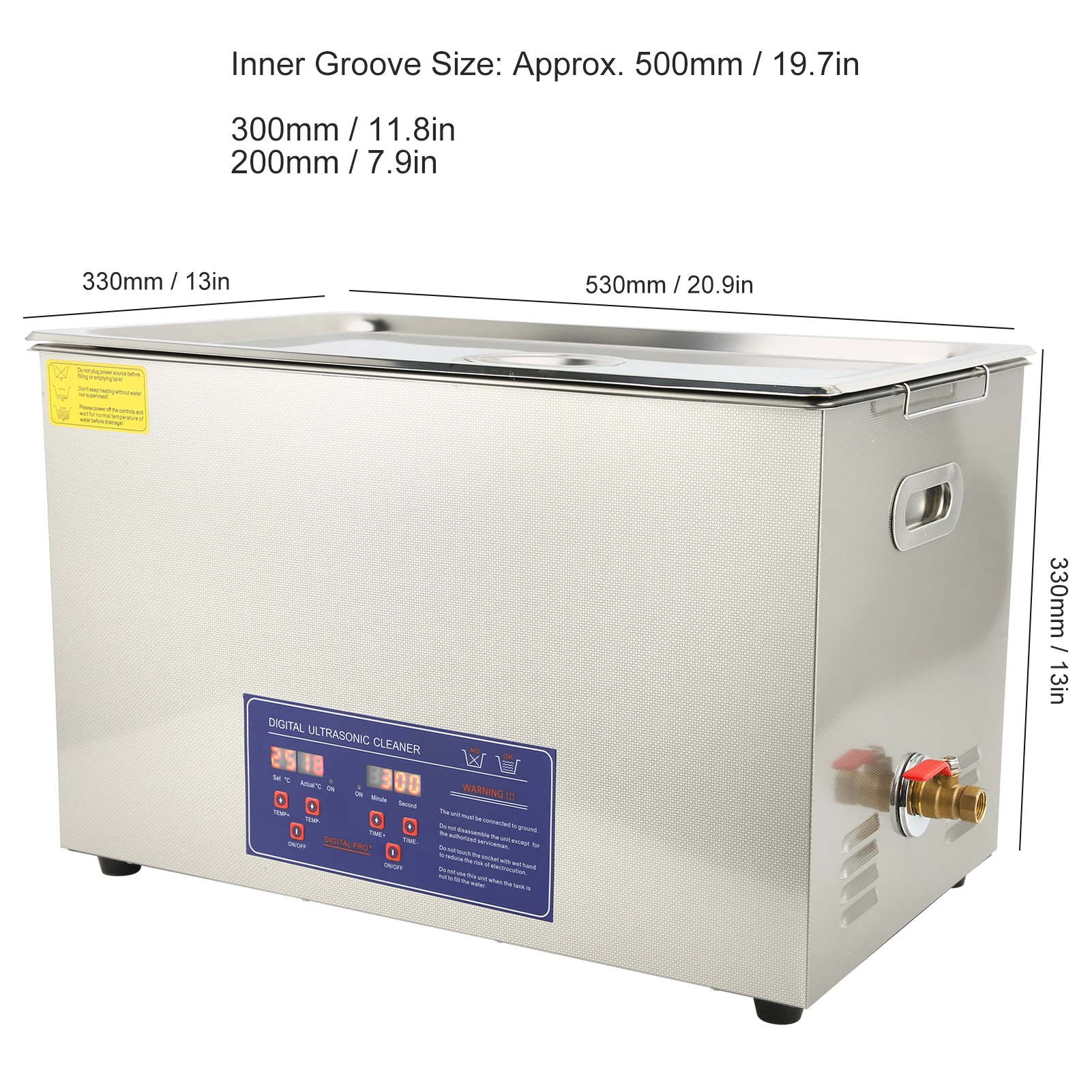 Digital   30L Digital Ultra   Bath Cleaning Heater Timer PS-100A