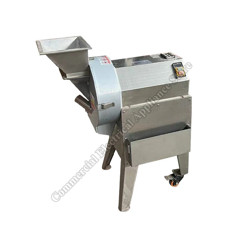 

Commercial Vegetable Cutting Machine Automatic stainless steel Onion Slicer Machine Shredding Machine Electric Potato Cutter