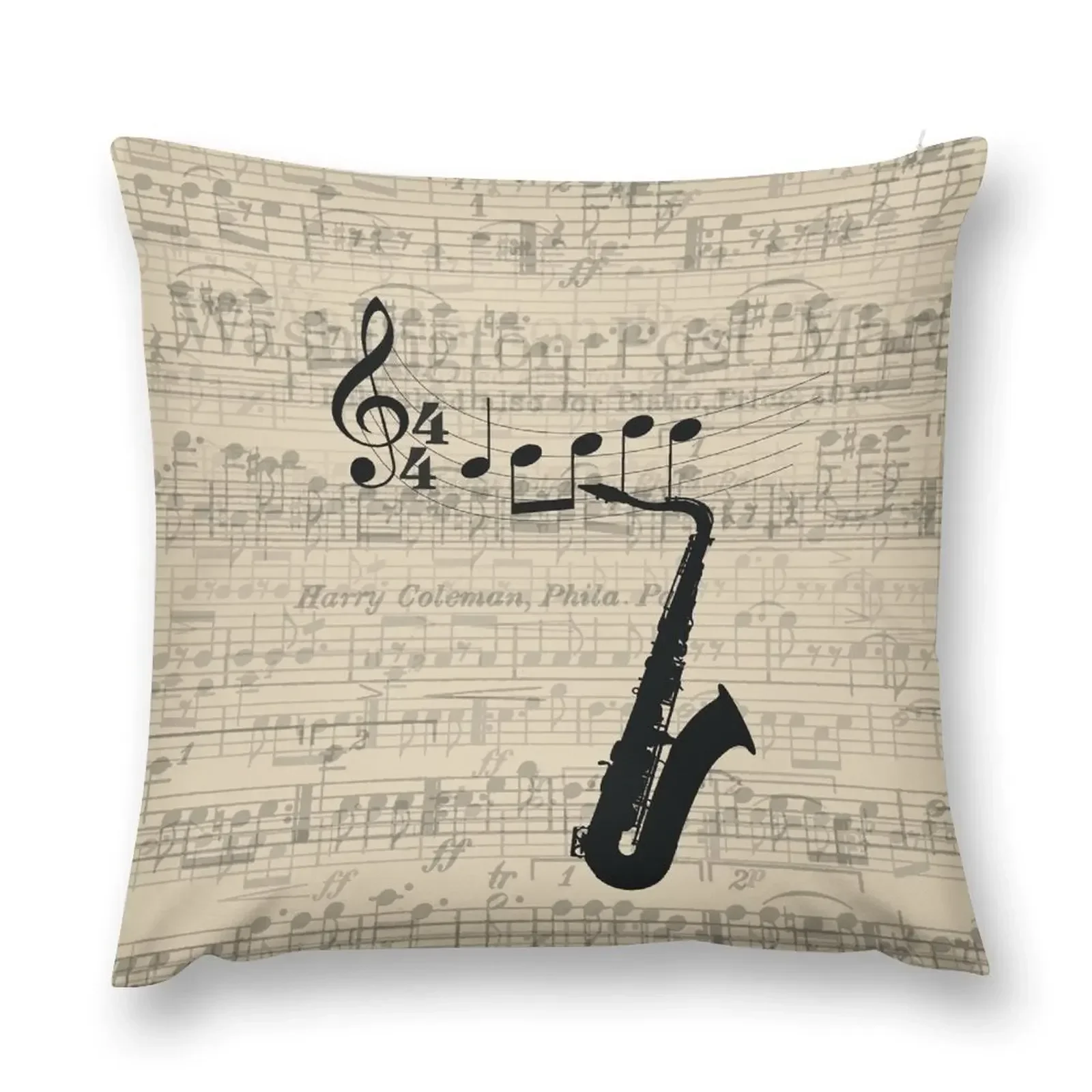 

Saxophone Throw Pillow christmas ornaments 2025 pillow cover christmas Pillow Covers Decorative