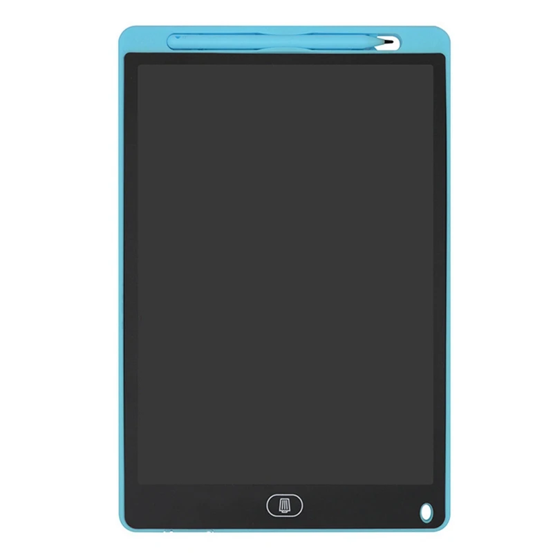 12 Inch K Model Lcd Handwriting Board Color Drawing Doodle Eye Protection Writing Board Color Screen,Light Blue Durable