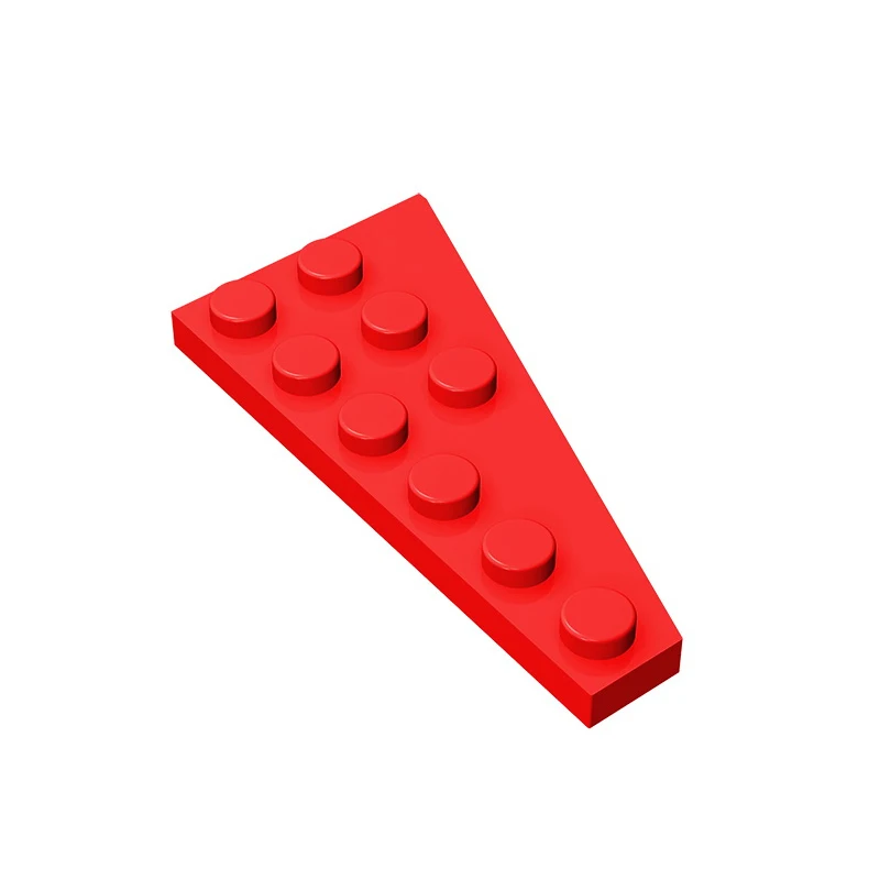 Gobricks GDS-551 Wedge, Plate 6 x 3 Left  compatible with lego 54384 pieces of children\'s DIY Building Blocks Technical