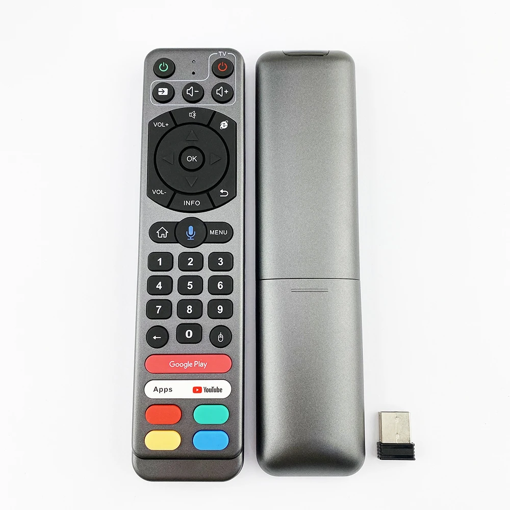 OriginalRemote Controller  9P for SVI Mini Cloud Wireless USB Receiver Android Box Voice Chinese Remote with 8P 8S 9P 9S