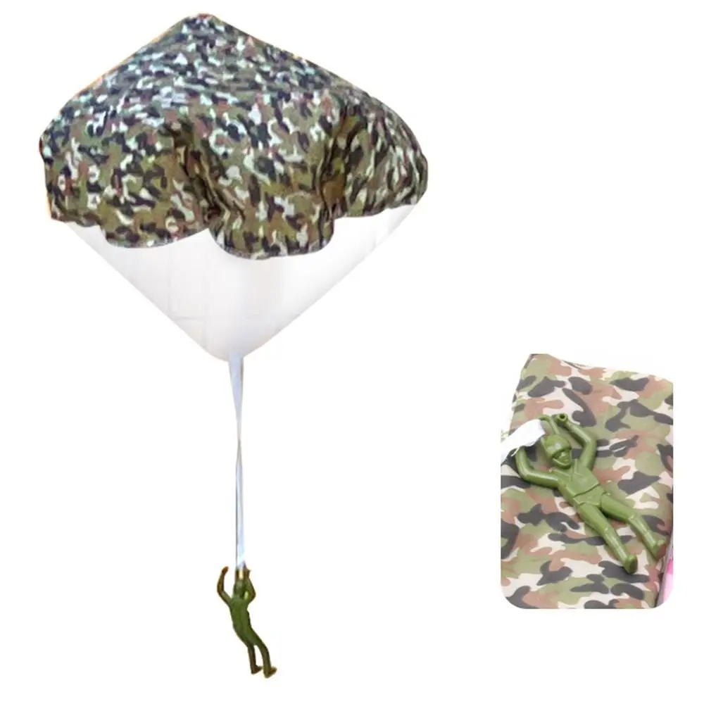 Nouveau jouet de Parachute sans batterie, assemblage né requis, jouet de lancer en plein air, lancer de Parachute, vol pour