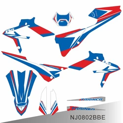 Para BETA X TRAINER X-TRAINER XTRAINER 2020 2021 2022 calcomanías gráficas completas pegatinas fondo de motocicleta