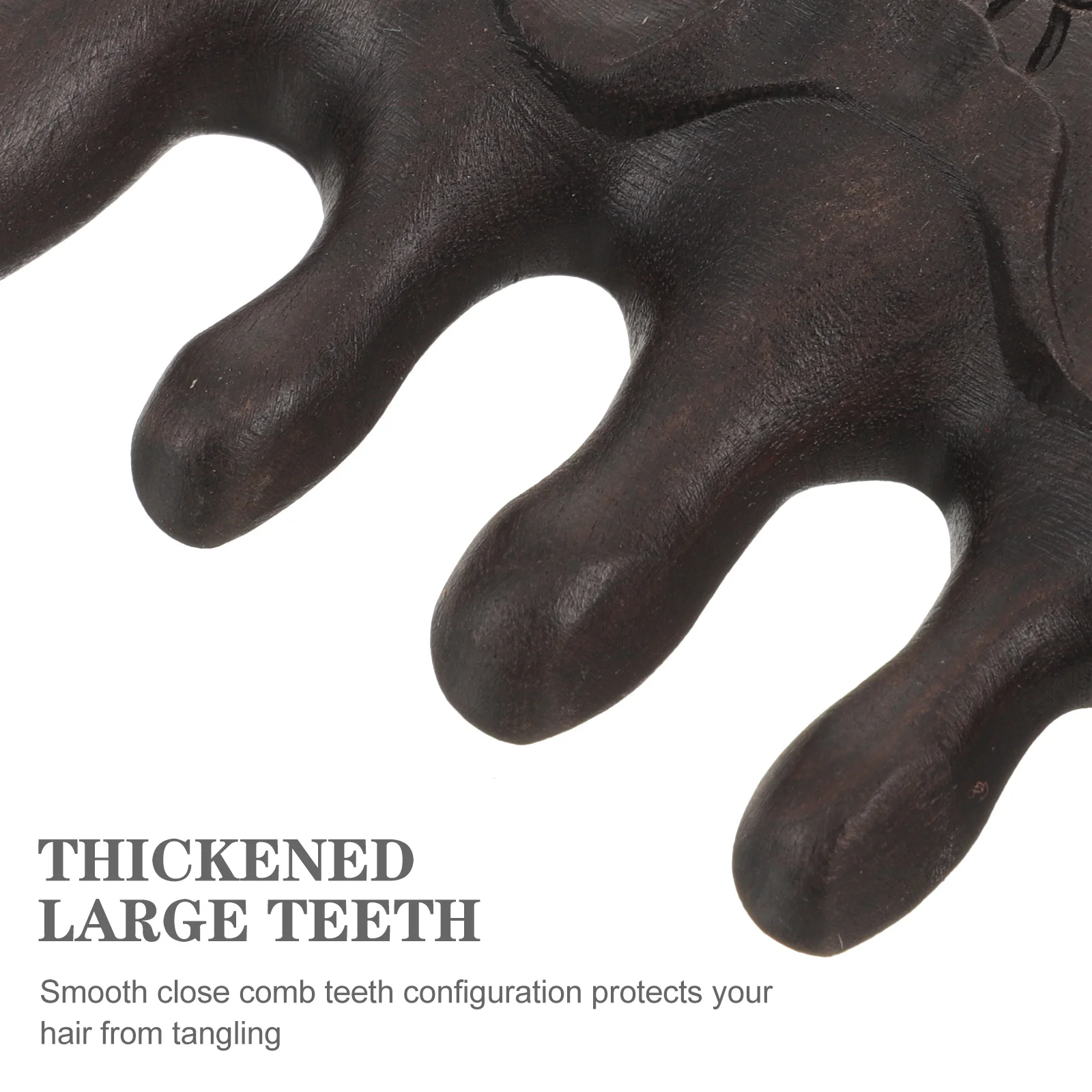 

Acupoint Massage Sandalwood Wood Wide Tooth Anti-Static Hair Comb Lightweight Portable Wooden Comb For Daily Hair Care Styling