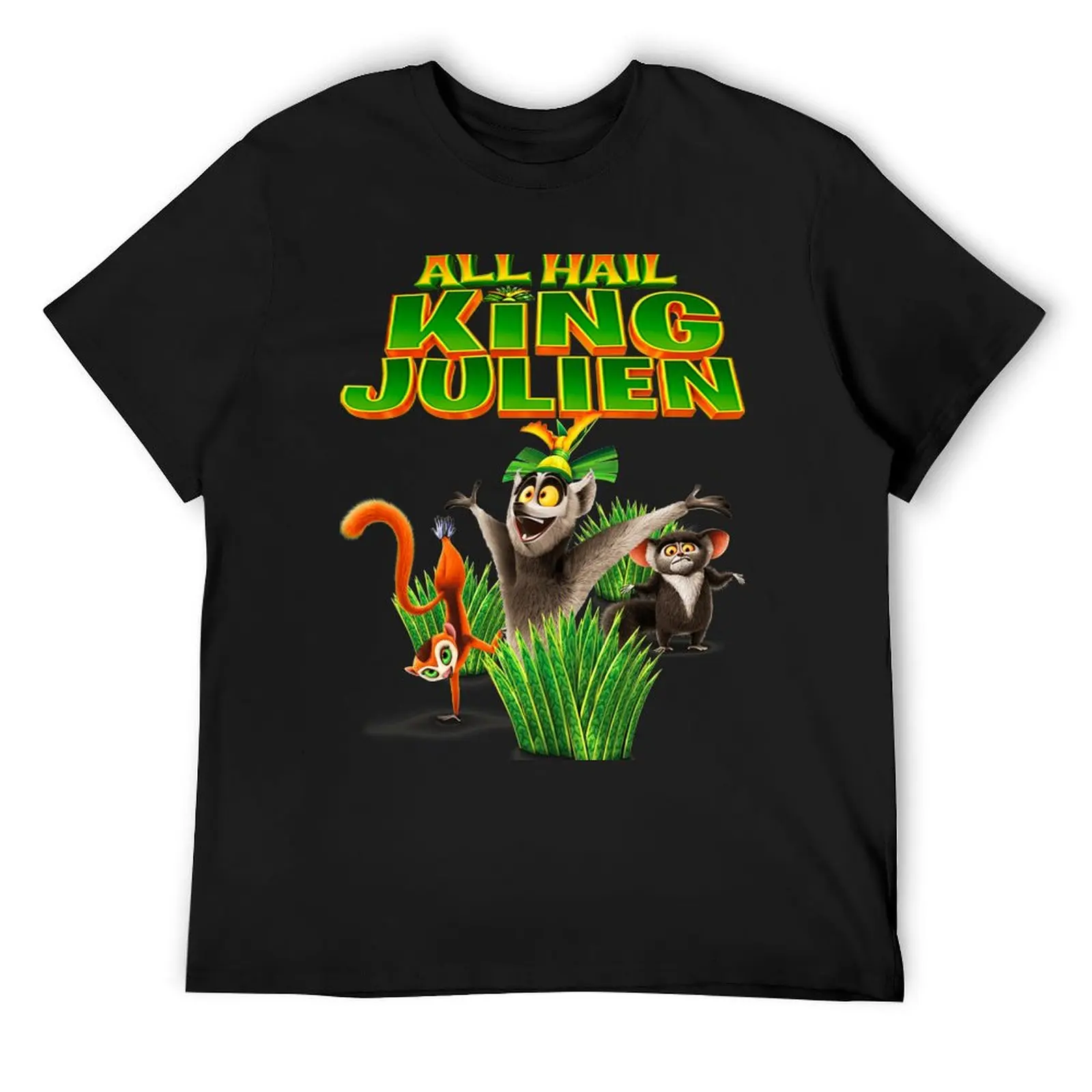 

All Hail King Julien characters all hail king julien clover season 6 crimson Birthay boy girl and kids T-Shirt