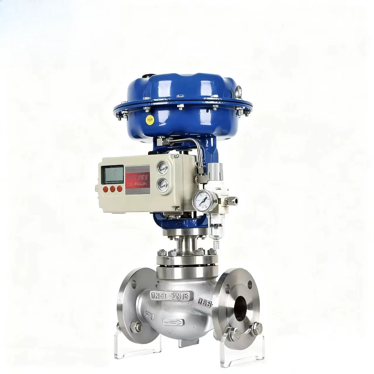 

304 Pneumatic Control Valve DN20-DN300 Pneumatic Diaphragm Control Globe Valve for Power Plant and Dairy Pasteurizer