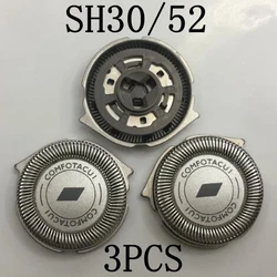 Сменные головки SH30/52 для бритвы Philips S5380, S5000, S5570, S5560, S5079, S5082, S6000, 3 шт.