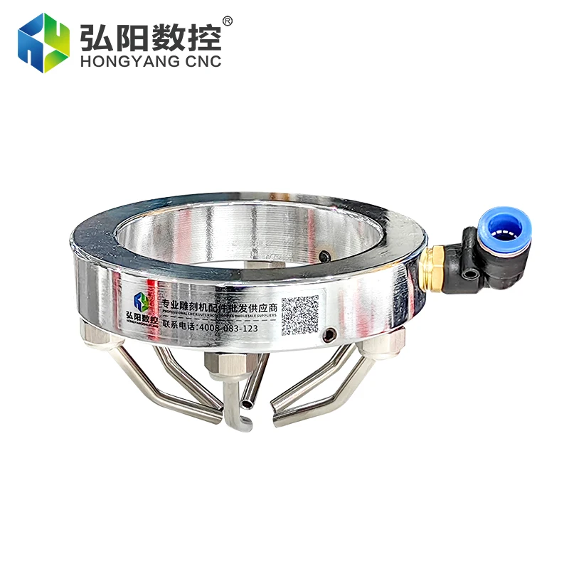 Stone Spindle Cooling Ring Spray Cooling Device Diameter 80 120 125 150 Spindle Metal Hose CNC Machine Cooling Nozzle