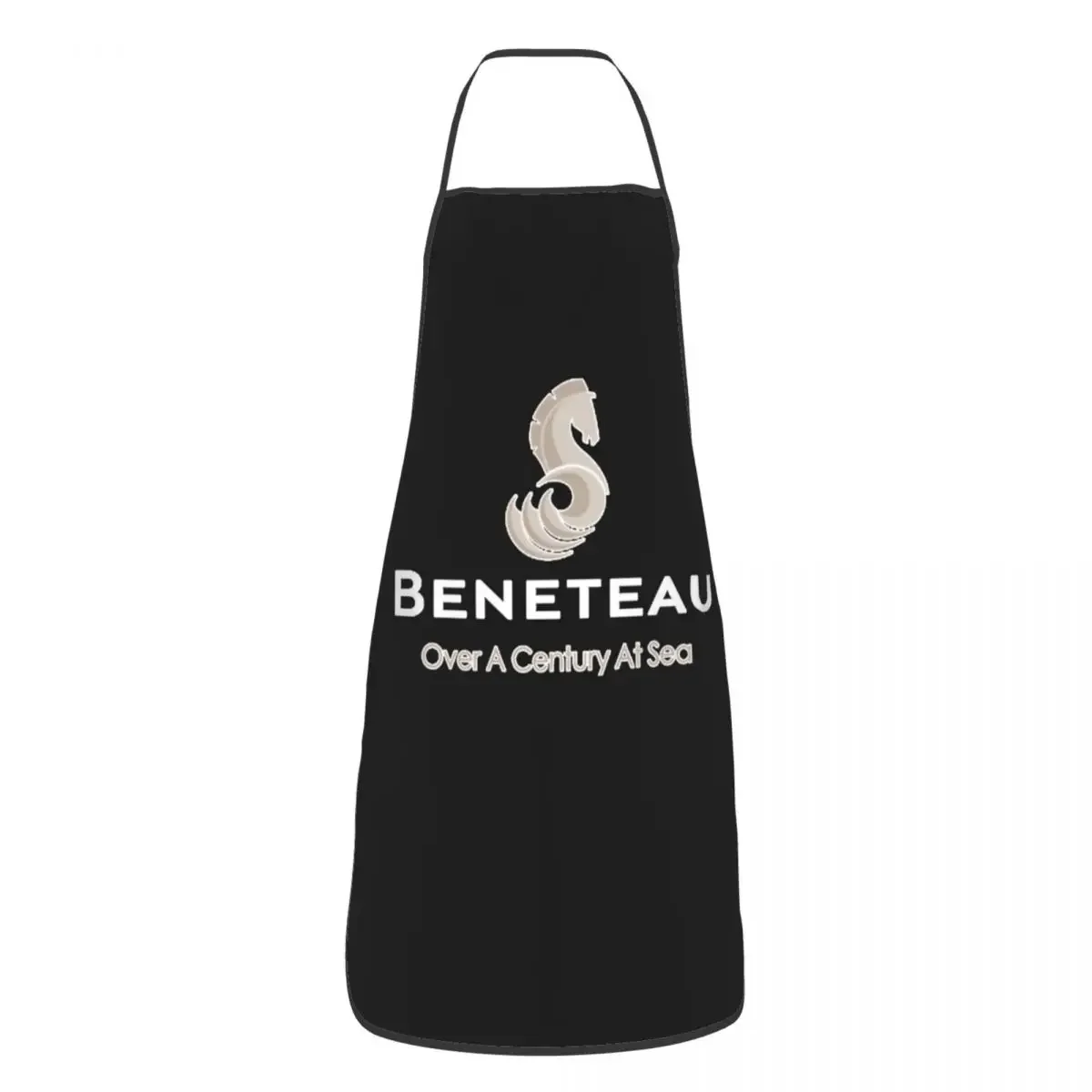 Beneteau Sailboat Sailing Apron Chef Cooking Cuisine Tablier Waterproof Bib Kitchen Cleaning Pinafore for Women Men Gardening