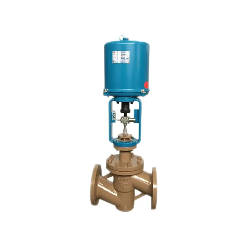 ZDLPF46 electric fluorine-lined control valve, corrosion-resistant acid and alkali, electronic flow-lined PTFE