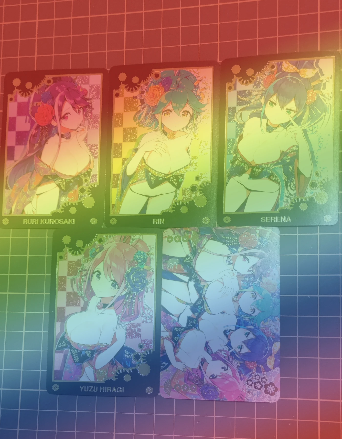 لتقوم بها بنفسك 5 قطع يو جي أوه! أسود الساحر فتاة التحكم الذاتي جمع التوقيع التجارة بطاقة فلاش أنيمي الكرتون هدية عيد الميلاد #1