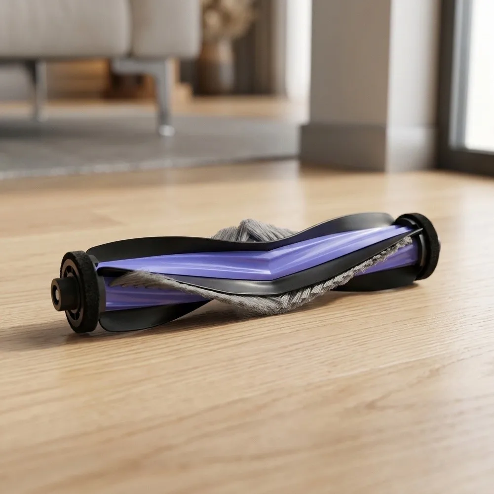 Vacuum Cleaner Accessory As Shown Robot Vacuum Roller Brush Nylon And Plastic Material Easy Installation Process