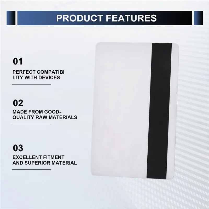 T24C For J2A040 Chip Compatible J31/72 High Anti-Magnetic Stripe White Card T= 1 0, A TR Value Unfused For JAVA Atr