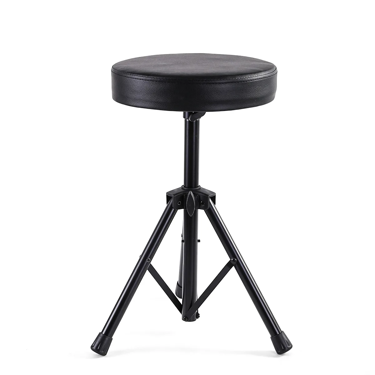 Adjustable Height Drum Throne Stool, Adult Jazz Drum Chair Musical Percussion Seat for Drummers Home Practice and Performance