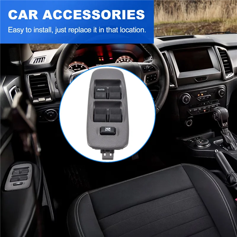 

2M3414505DA41 Front Left Driver Side Electric Power Master Window Switch For Ford Ranger 1996-2006 2M34-14505-DA41-T61C