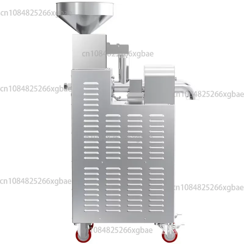 Industrial grade screw press for pressing peanut oil without thermal damage to nutrients