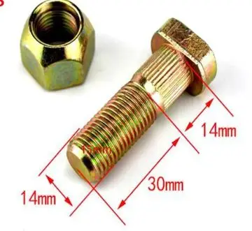 

Подходит для аксессуаров. Запасные части для вилочного погрузчика. Болт ступицы заднего моста колеса для Heli 1.5t 23654-32041