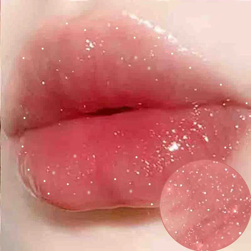 Pintalabios hidratante de gelatina de fresa, brillo de labios brillante de larga duración, tinte de labios, maquillaje, Pintalabios, cosméticos