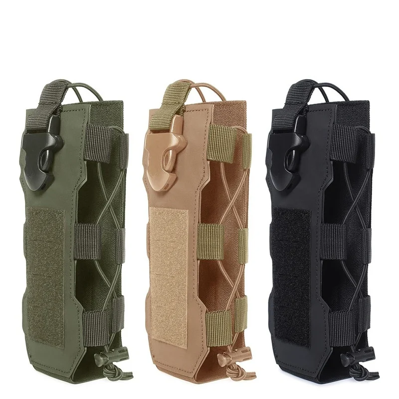 Funda táctica MOLLE para cantimplora o walkie-talkie - imagen 3