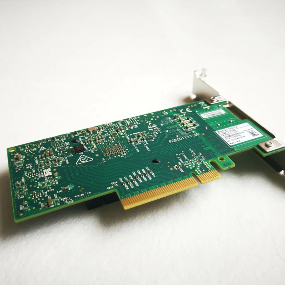 50 Gb/s MCX4131A-GCAT para Mellanox ConnectX-4 LX 50GbE CX4131A Placa de rede InfiniBand NIC