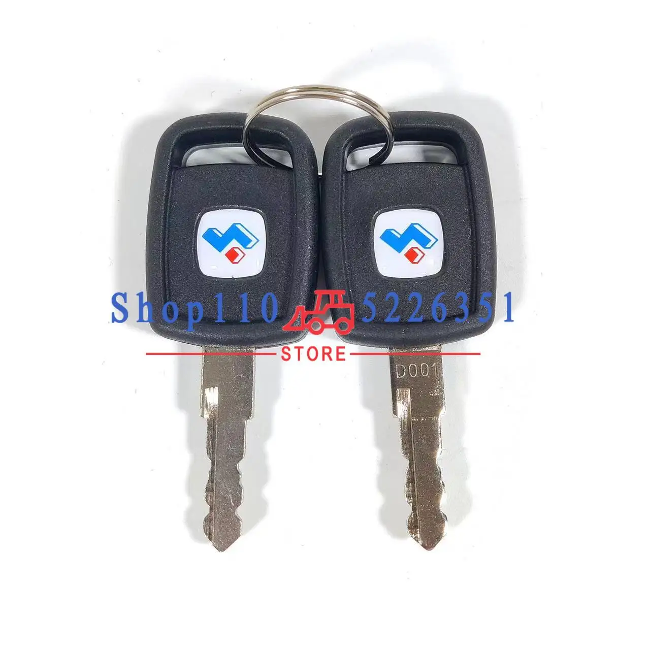 5/3/2/1piece Ignition D001 Key for SUNWARD SWE 50/60/70/80/90/150/210/230 Ignition Start Door Opening Excavator New Model
