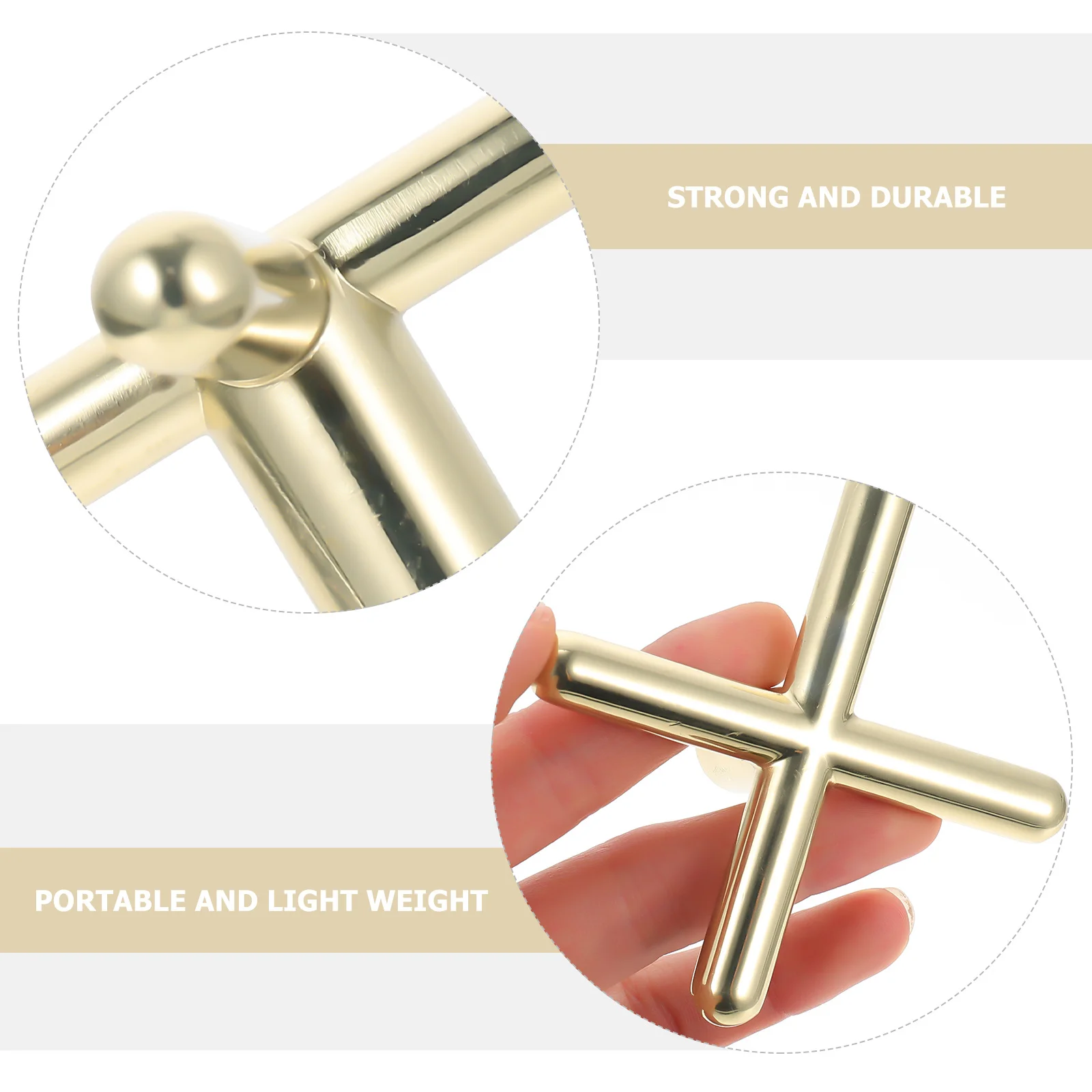 

4Pcs Professional Pool Bridge Snooker Cue Bridge Portable Rust-Resistant Zinc Alloy Billiards Equipment Billiards Accessory