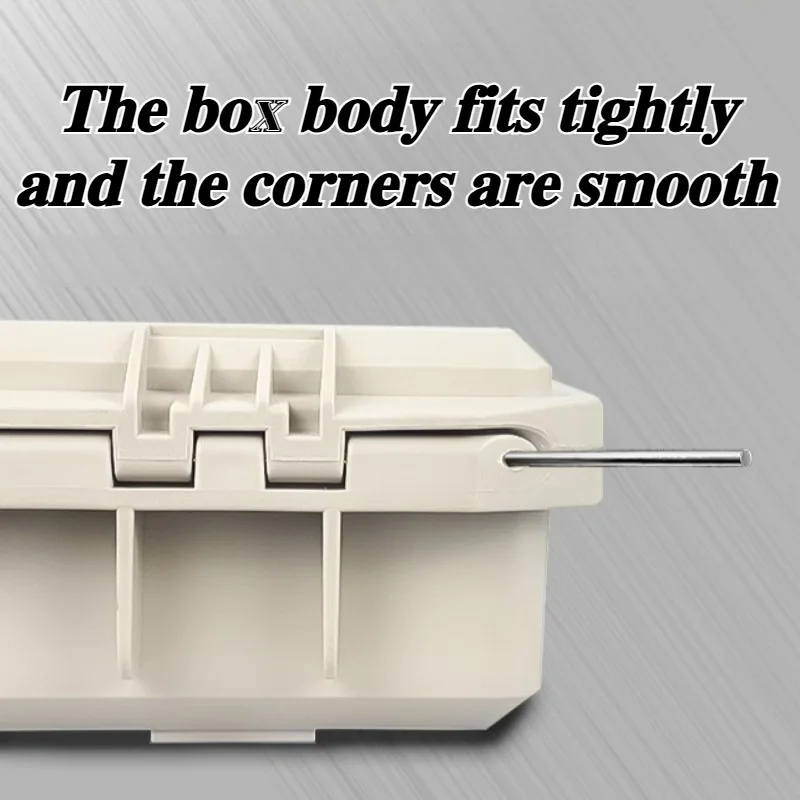 Caixa de ferramentas à prova d'água, organizador de ferramentas à prova de umidade, caixa de ferramentas portátil de proteção de segurança para instrumentos e equipamentos