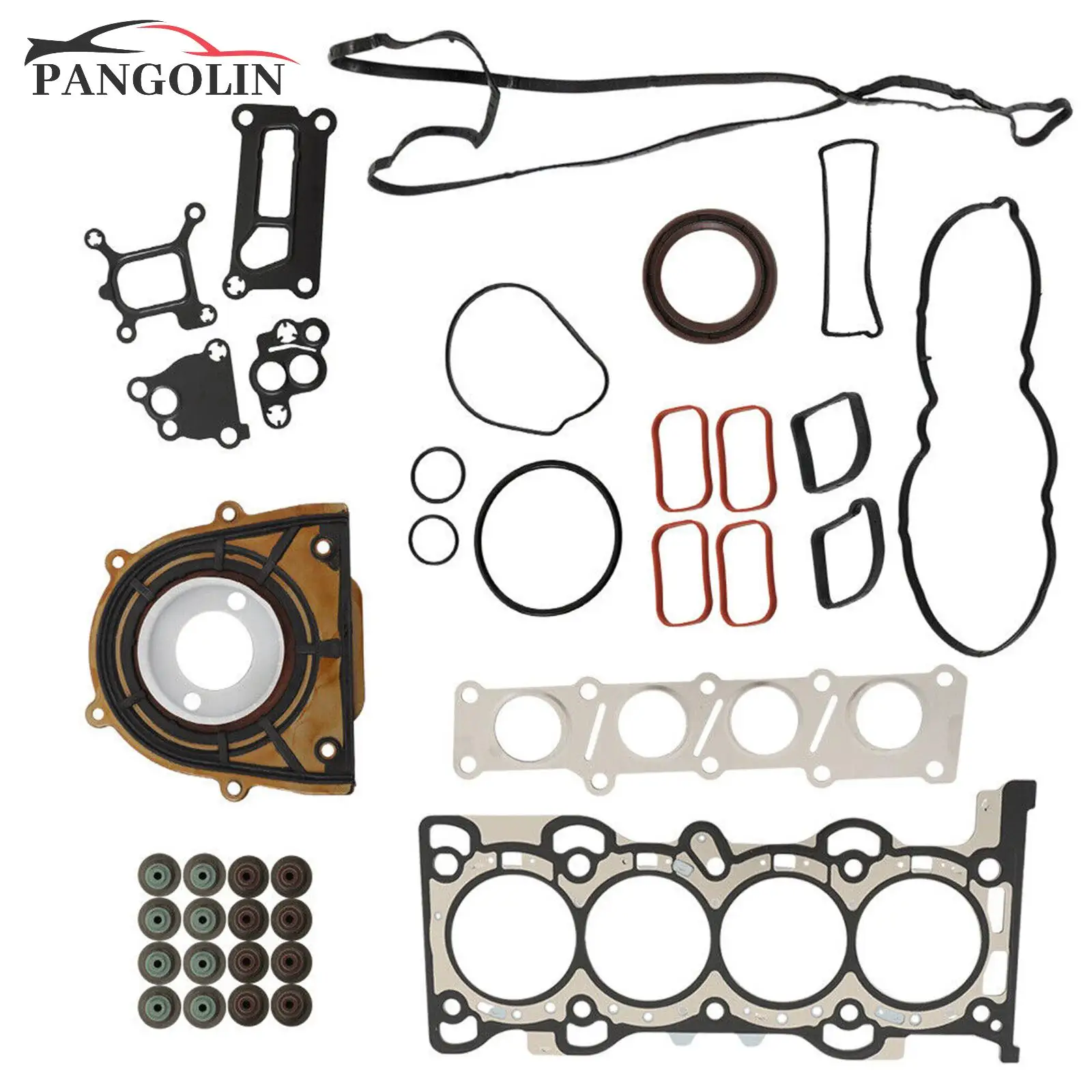 

Комплект прокладок головки блока цилиндров двигателя PANGOLIN для JAGUAR XE (X760) 2.0 03.2015 - 147 200 1999 XE (X760) 2.0 03.2015 - 177 241 1999