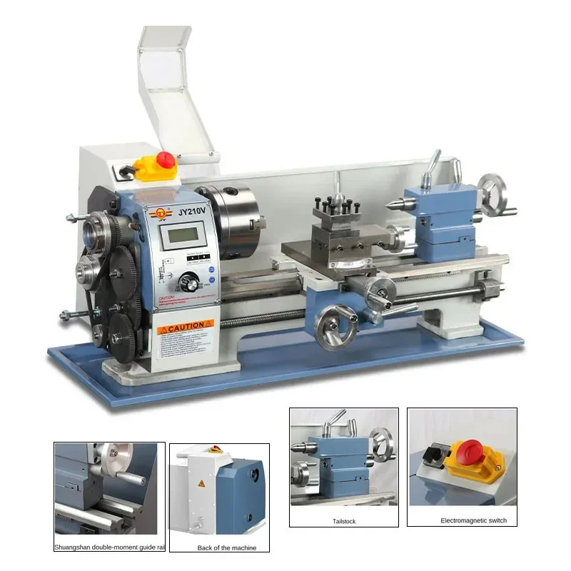 

Machinery Metal Processing Lathe Small High Precision JY210V -400 Multifunction Home Woodworking Lathe Drilling Milling Machine