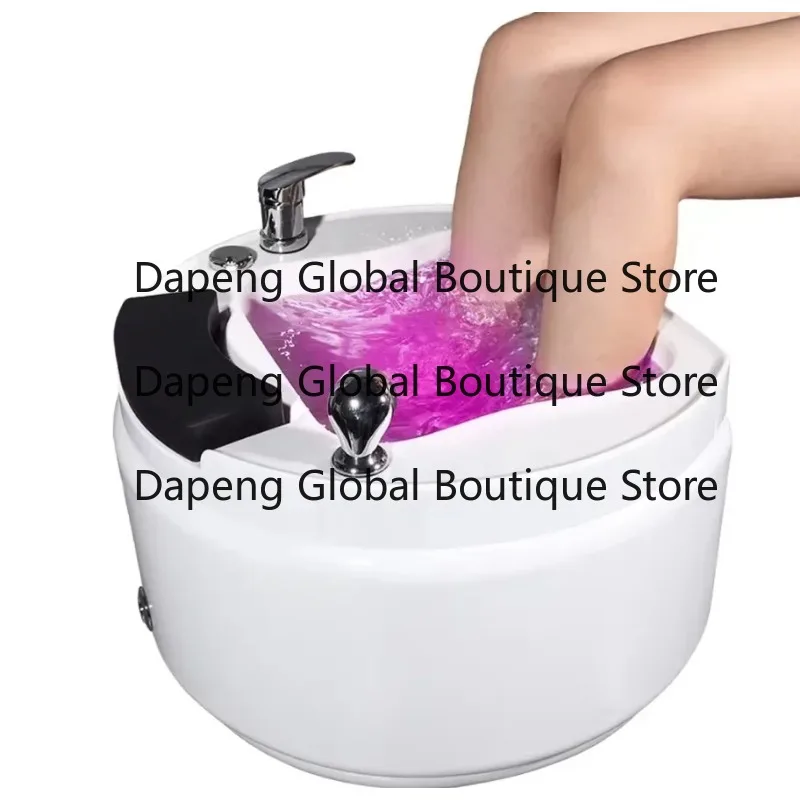 Beauty Salon Foot Cleaning Soaking Basin Massage Station Foot Care Relaxing Workbench