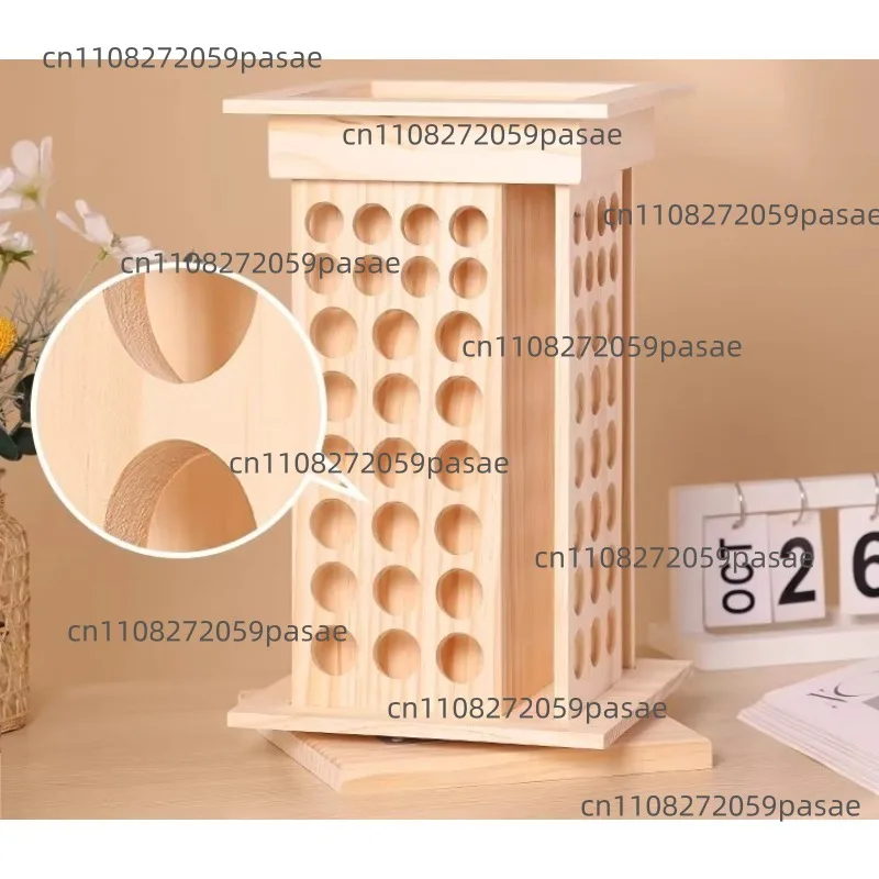 Essential Oil Bottled Display Shelf Smooth Rotating Desktop Organizers 125 Grid