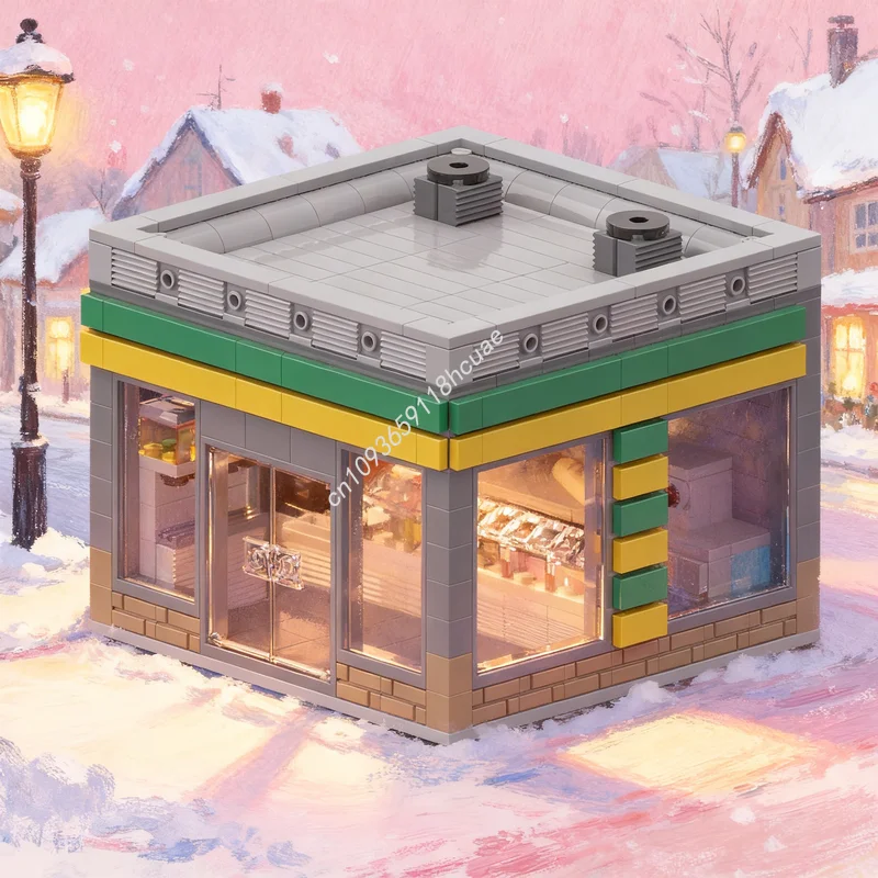 544 stks MOC Classic Mini Metro 2 0 Model Bouwstenen Kerstcadeau Bouw Monteren Speelgoed DIY Onderwijs Creatief Idee