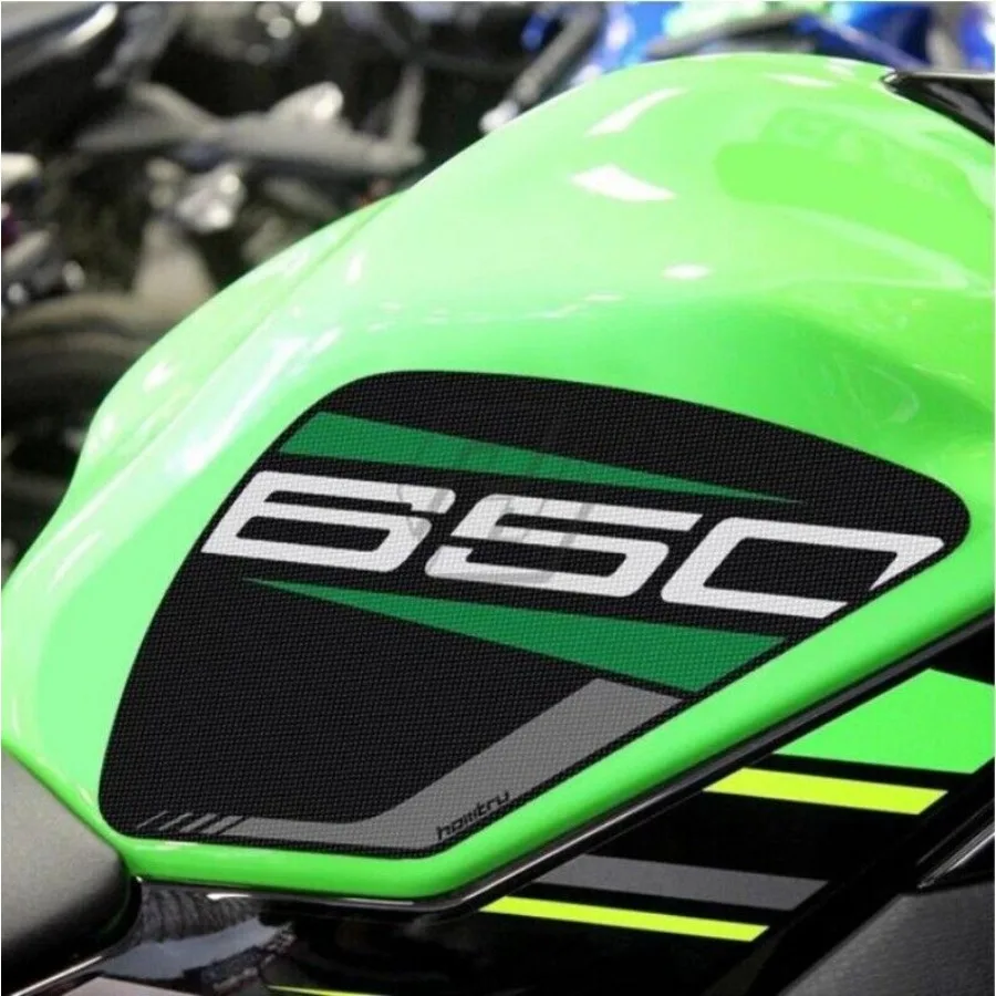 For Kawasaki ninja650 Z650 2017-2022 Fuel Tank Pad Protector Sticker Decal Anti-slip motorcycle sticker accessories