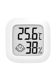 LCD Digital Thermometer Hygrometer Indoor Room Electronic Temperature Humidity Meter Sensor Gauge Weather Station For Home