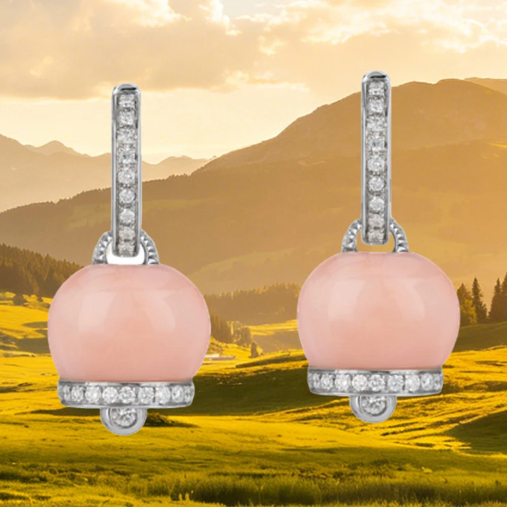 

Изысканные изящные серьги-гвоздики Chanteclers 2026 из серебра 925 пробы с позолотой, высококачественные, милые, маленькие, женские