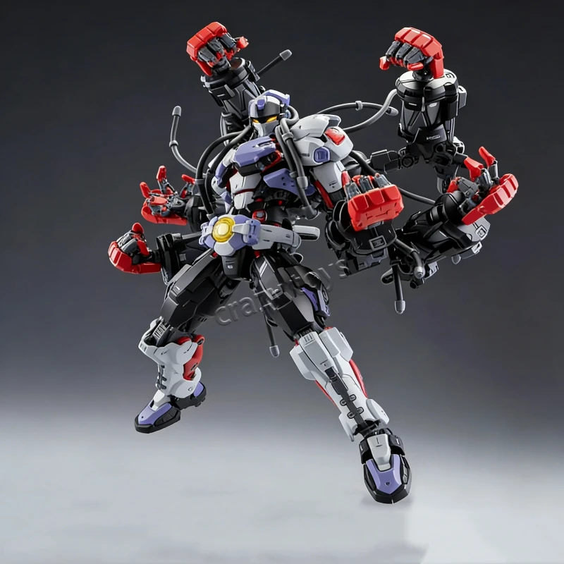 

Hemoxian Over Zero 1/10 Baki Boxer Assembly Mecha Model Kit Action Figure With Water Decals Collectible Toy Ornament Boy Gift