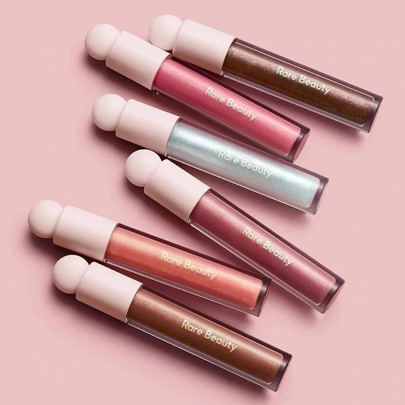 Rare Beauty Rossetto Luminizzante Positive Light, Gloss Labbra Beam Blaze Dazzle Flicker Glimmer Spark, Idratante a Lunga Durata