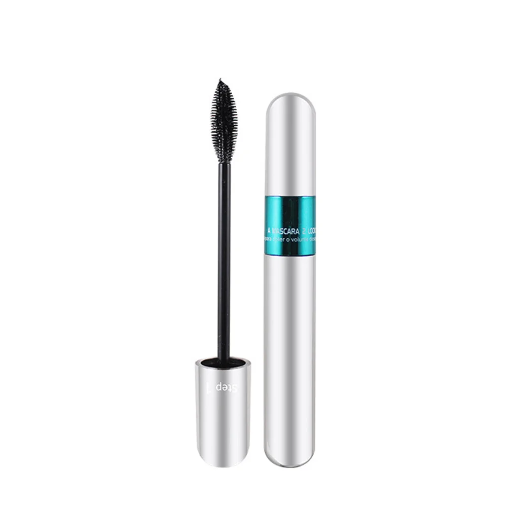 1 個 10 ミリリットル防水マスカラ高品質 4D ボリュームアップ長くするまつげ繊維強化長期着用コスプレ用