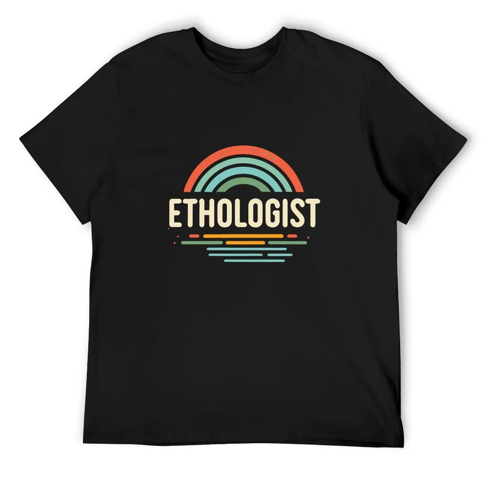 Vintage Ethologist Rainbow And Water T-Shirt animal prinfor boys plain mens graphic t-shirts pack