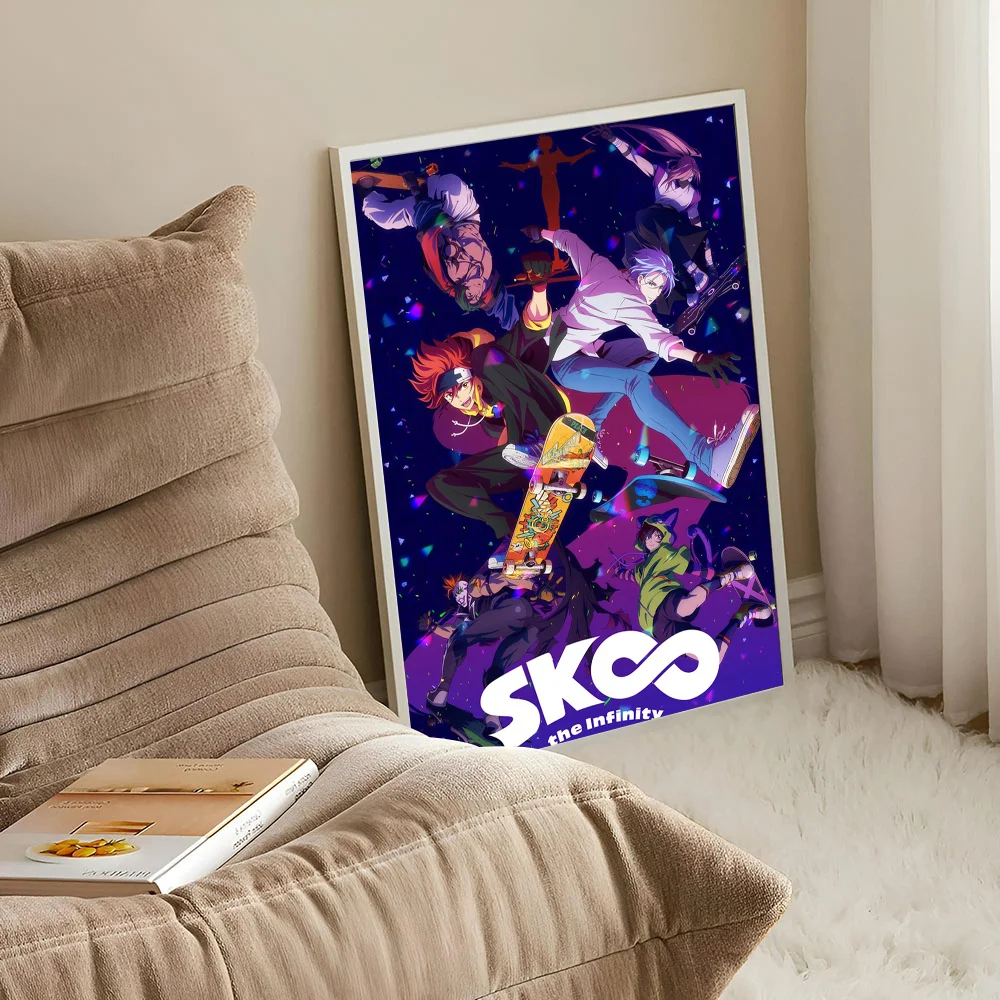 sk8 the infinity  Poster Paper Print Home Bedroom Entrance Bar Cafe Art Painting Decoration