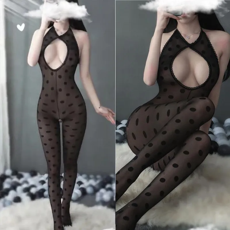 

Erotic lingerie Sexy stockings jumpsuit uniform opening, no stripping Sexy costume underwear fancy uncensored Sexy costume xxx
