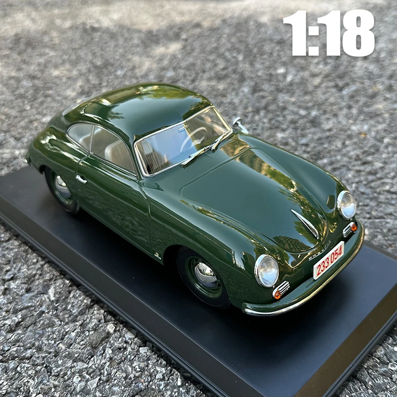 NOREV 1/18 NewS Porsche 356 Coupe 1954 Alloy car model static display pieces holiday gift collection