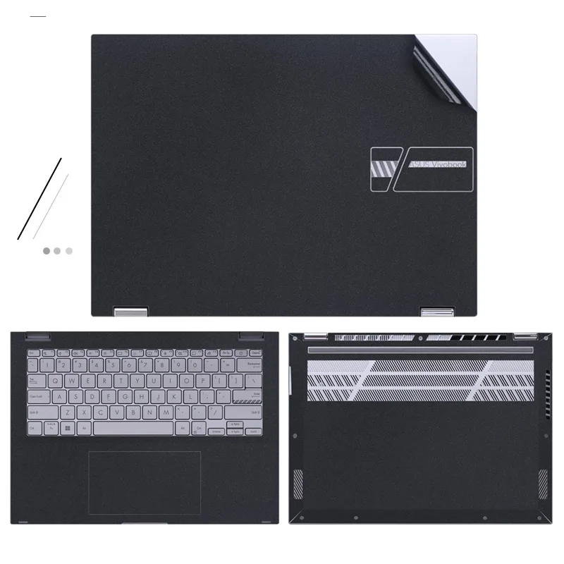 Leather Skin Laptop Stickers for ASUS Vivobook S14 Flip TP3402Z