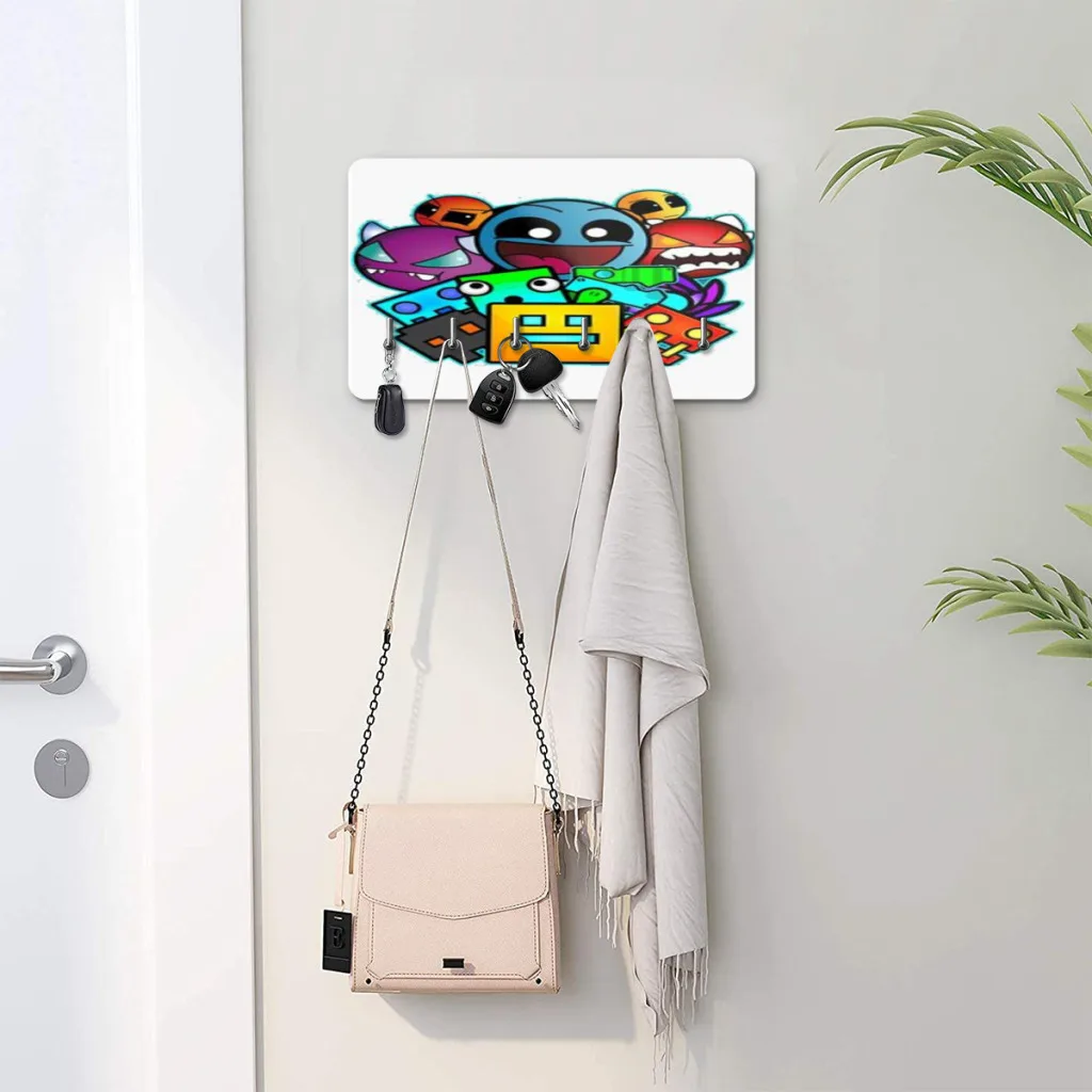 G-Geometry_D-Dash Free Shipping Wall-Mounted Keys Coat Clothes Towel Hanging Hooks Hangers For Home Decoration