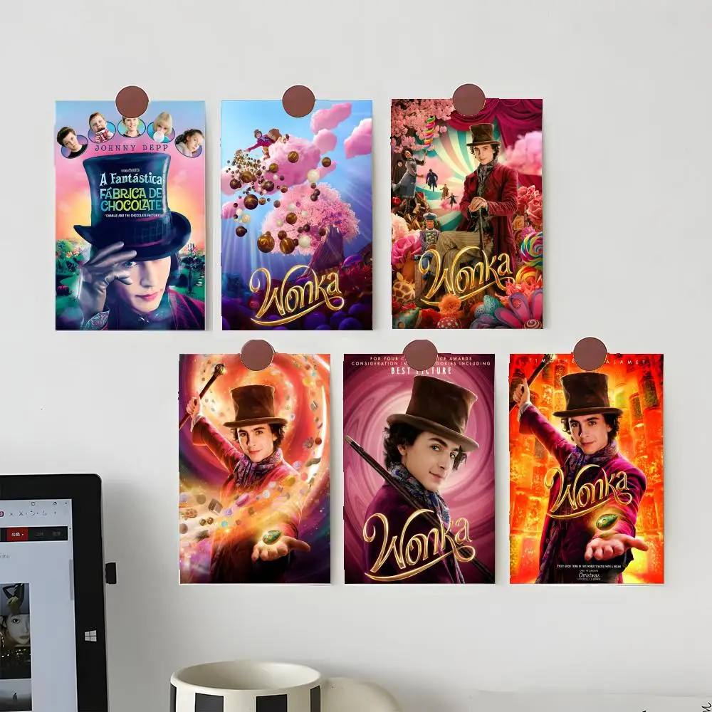 Póster de película W-Wonka N-New M, póster decorativo elegante, perfecto para dormitorio, sala de estar, estudio, oficina, decoración artística de pared