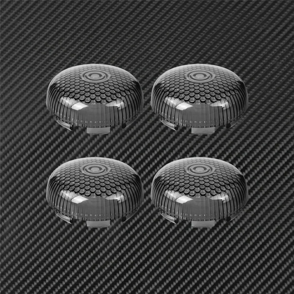 Motorcycle Turn Indicator Signal Light Lens Cover For Harley Touring Electra Glide Road King Sportster XL883 48 Iron Fatboy Dyna