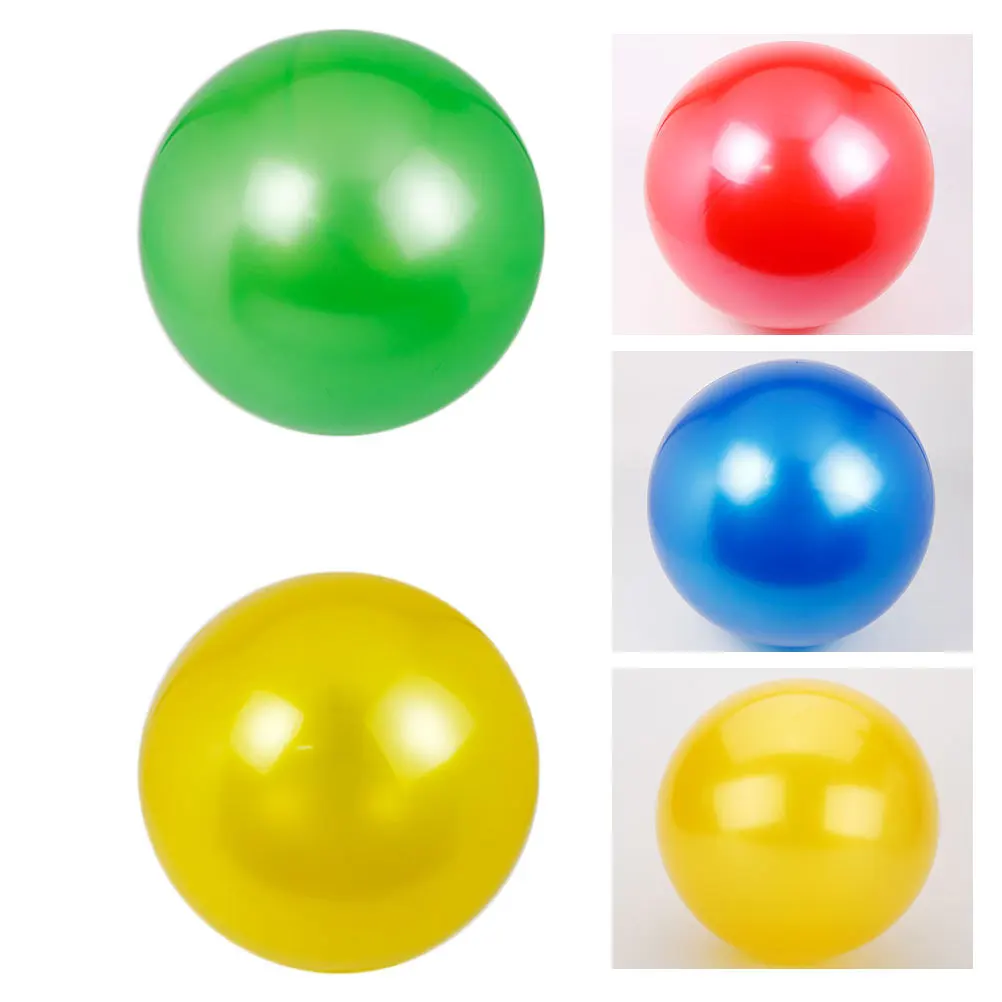 5pcs Pvc Shimmer Ball Kids Catching Throwing Training For Outdoor Indoor Playground Sports Activity Bounce Play Ball