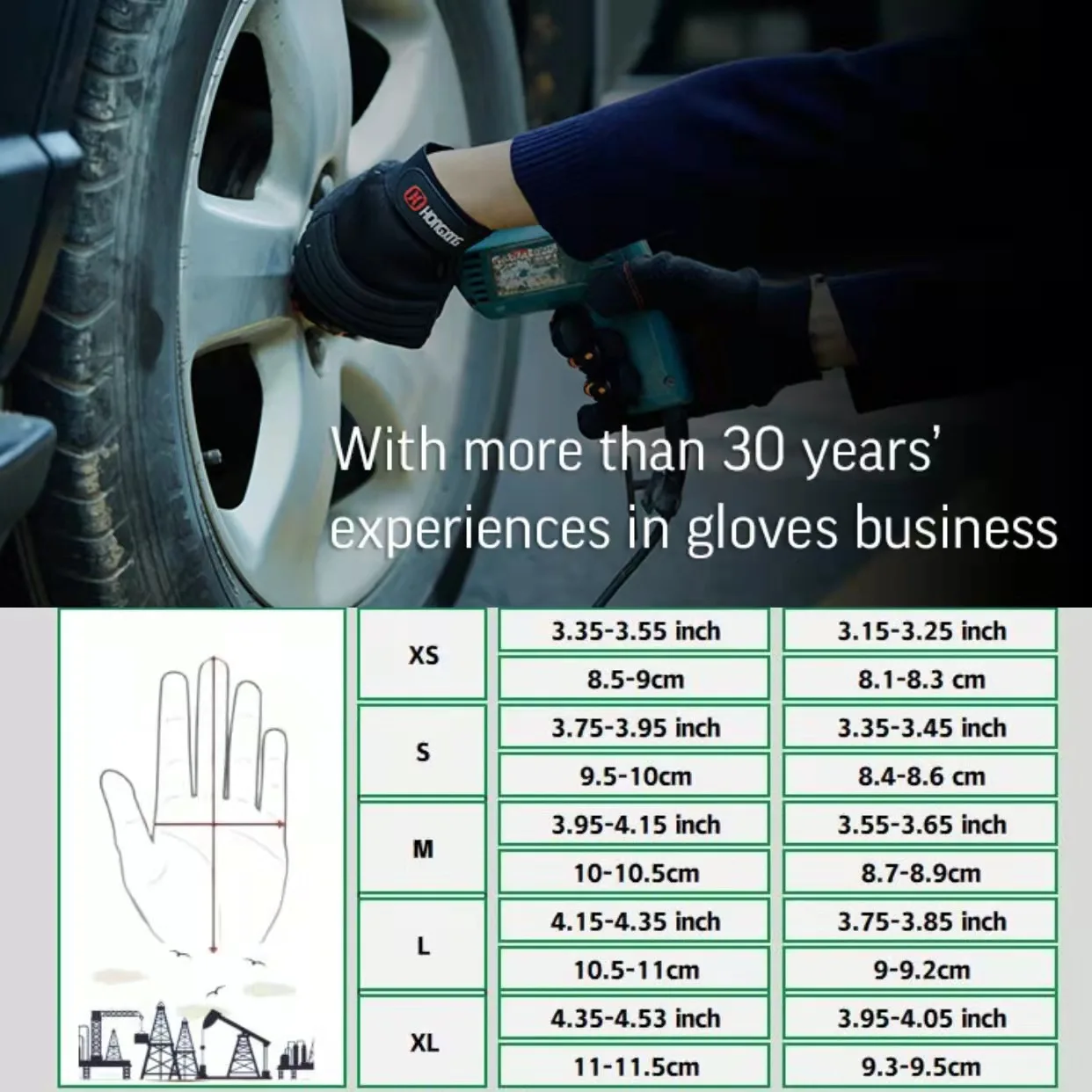Women's Long Sleeve Gardening Gloves Polyester Light Protective Hand Wash Care Imported For Yard & Outdoor Work view 4