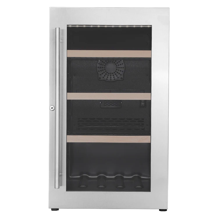 Best Selling with Reasonable Price with Lock for Sale Wine Fridge Wine Cooler Fridge Wine Display Fridge Electric R600a